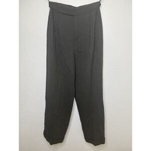 High Waisted Vintage Ralph Lauren Purple Label Wool Pants  pockets Size 4